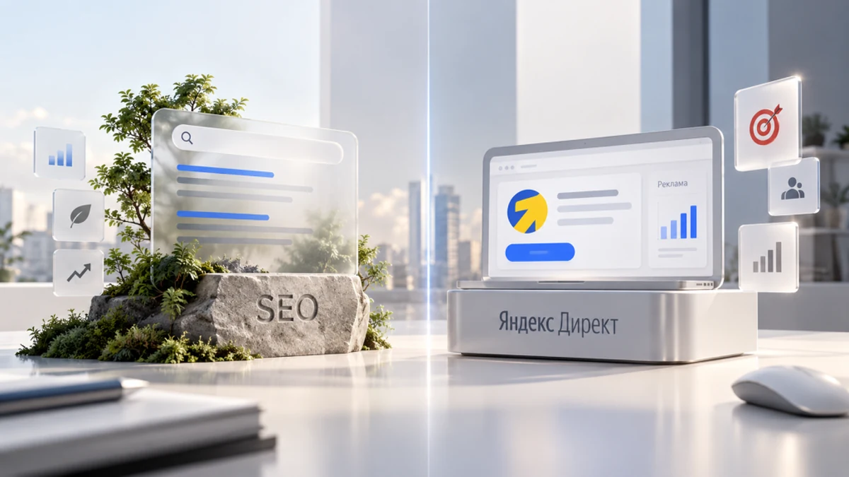 SEO и Яндекс Директ: разные модели привлечения спроса