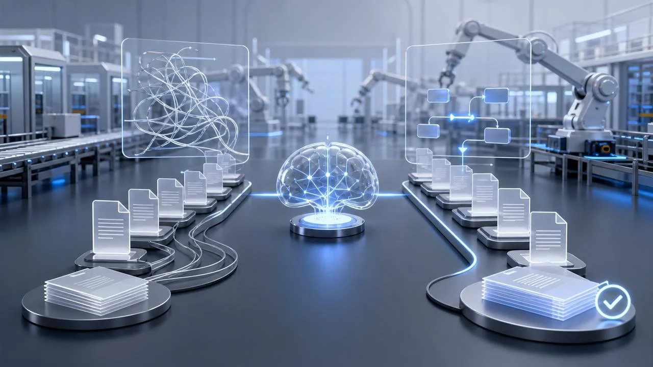 Cнизили расходы на 38% для производственной компании с помощью AI и автоматизации