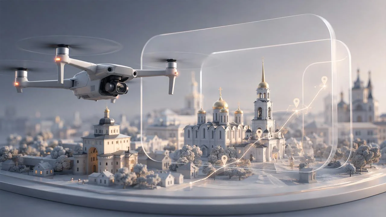 Экскурсии во Владимире с FPV-технологиями